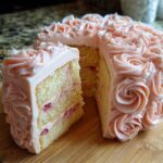 rose cake - Tasty